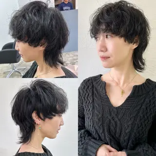 ショート パーマ ✂️大人のデザイン vivid✂️のヘアスタイル
