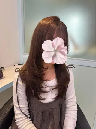 ロング 似合わせcolor 🎀ʀɪɴᴏ🎶🪽のヘアスタイル