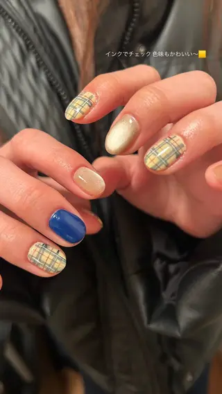 ネイル 三味 夏生のネイルデザイン