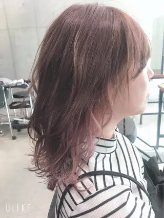 セミロング カラー ✨縮毛矯正/髪質改善 錦糸町/松坂拓馬のヘアスタイル