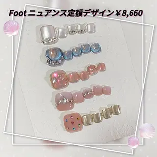 ネイル ラベンダー💖日暮里 ルル💖ネイルのネイルデザイン