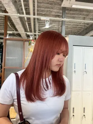 カラー 🎀 夏秋🎀のヘアスタイル