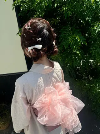 ヘアアレンジ アオトソラ いしざかのヘアスタイル