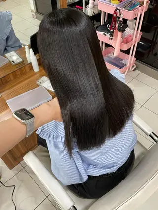 セミロング ☪︎⋆ hair & eye yuka˚✩のマツエク・マツパデザイン