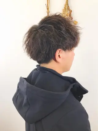 パーマ メンズ メンズサロン アソビ元町のヘアスタイル
