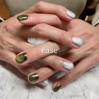 ショート カラー キッズ パーマ ネイル ヘアアレンジ メンズ アイブロウ マツエク・マツパ ChouChou  NAILSALONのネイルデザイン