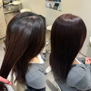 セミロング siu 🐺のヘアスタイル