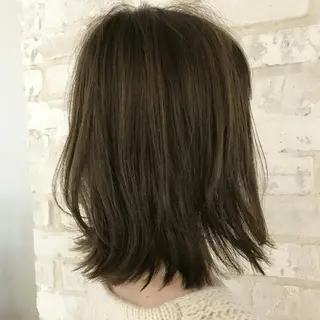ミディアム カラー 白井 秀太郎のヘアスタイル