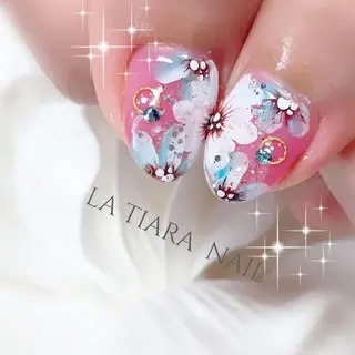 ネイル Blue bird  nailのネイルデザイン