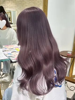 ロング カラー 透明感カラー 古山 結季🌙🖤のヘアスタイル