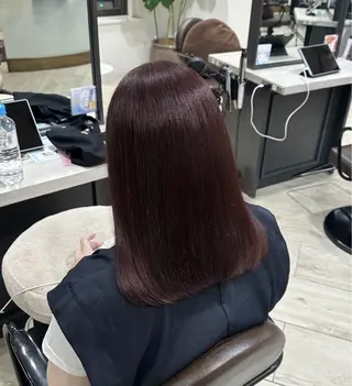 ミディアム カラー カナ🌀銀座/ レイヤー/透明感のヘアスタイル