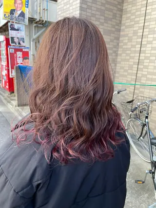 カラー Lapis❤️‍🔥 HAZUKIのヘアスタイル