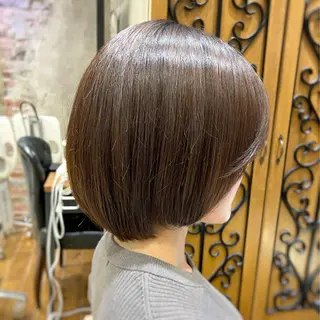 ショート カラー 💍新宿ショート 💍岩田莉奈のヘアスタイル