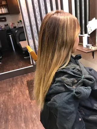 ロング 木村 瞬のヘアスタイル