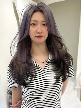 セミロング カラー ご予約 宜しくお願いします！のヘアスタイル