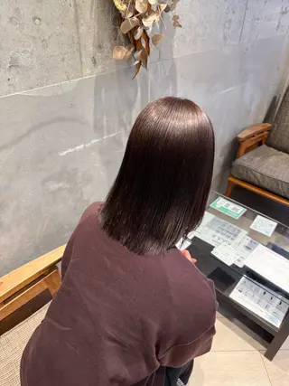 ミディアム カラー 吉川 慶斗のヘアスタイル