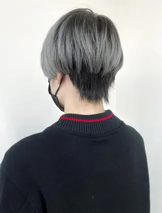 ショート カラー メンズ ⭐️当日OK⭐️ 岩田峻のヘアスタイル