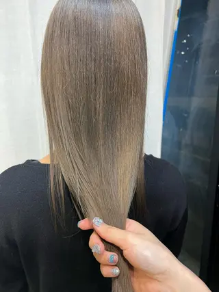 ロング ヘアアレンジ ハッシュレイヤー ༊*·˚ リナのヘアスタイル