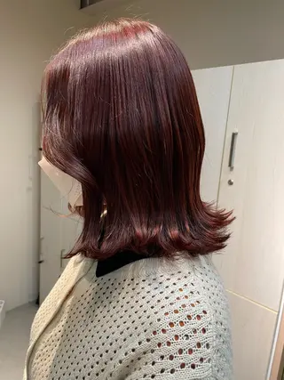 ミディアム 小澤 みゆきのヘアスタイル