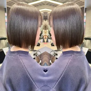 ショート ボブ/髪質改善/ ミディアム/浅川俊輝のヘアスタイル
