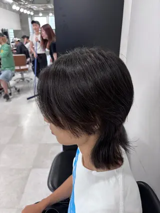 メンズ フェザーの鬼 🇰🇷yutoのヘアスタイル