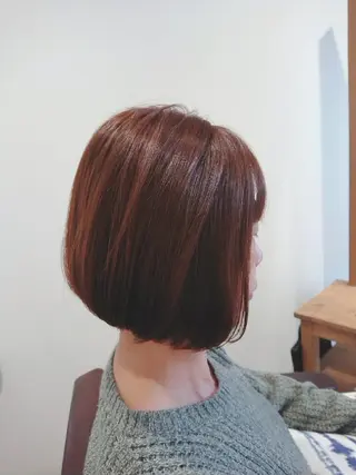 ミディアム カラー ハイライト⭐️上野 高広のヘアスタイル