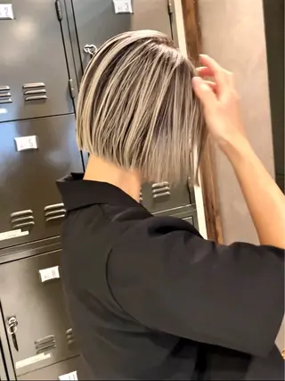 ミディアム カラー 外国人風ヘア スペシャリスト★高沼のヘアスタイル