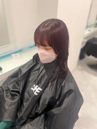 カラー ブリーチなし透明感 💗RYOTAのヘアスタイル