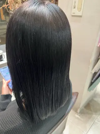 セミロング カラー 🖤レイヤー/ ゆい🖤のヘアスタイル