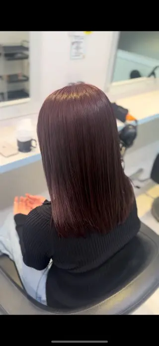 ロング カラー ♥️暖色カラ ー♥️由夏のヘアスタイル