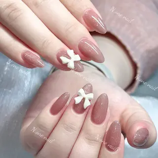ネイル 長いだし/スカルプ/ パラシェルN.oneのネイルデザイン
