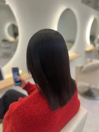 ミディアム 髪質改善カラー/韓国 /井上 拓也のヘアスタイル