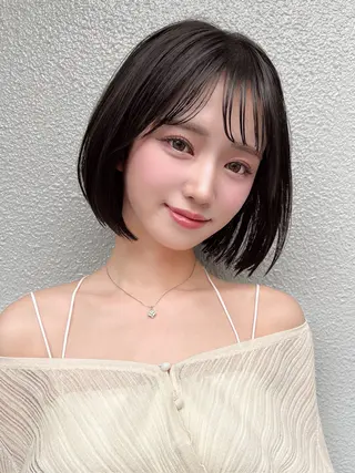 ミディアム 山﨑 翼のヘアスタイル
