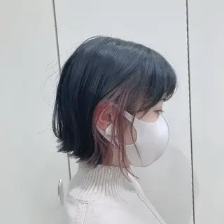 ミディアム カラー 髪質改善 カミムラのヘアスタイル