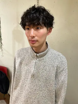 パーマ YUKI 新宿カット パーマ/カラーのヘアスタイル