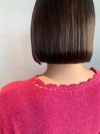 ミディアム カラー RISAKO レイヤーカット🎀のヘアスタイル