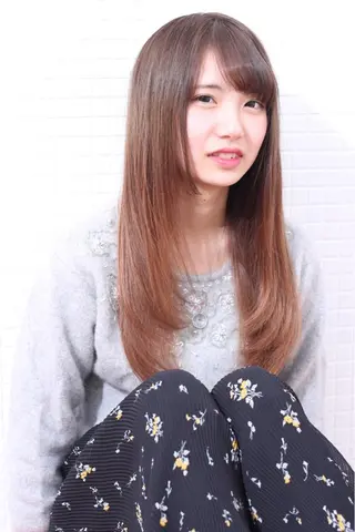 ロング 艶髪酸性縮毛🥇 ディレクター土手内徹のヘアスタイル