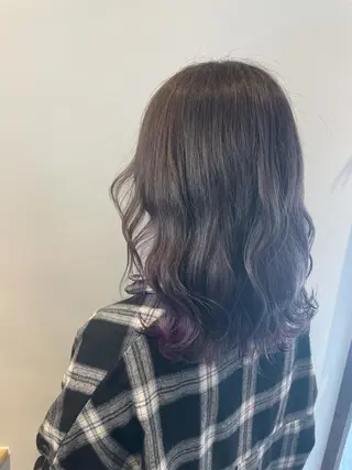 ミディアム カラー 大西 暦のヘアスタイル