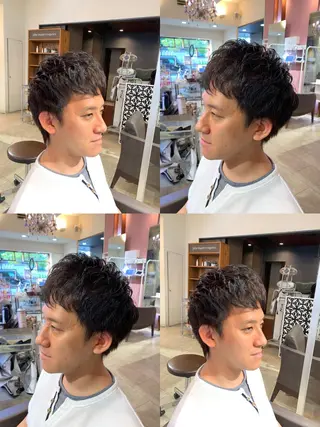 ショート カラー 髪質改善･縮毛矯正 特化･ユウシンのヘアスタイル
