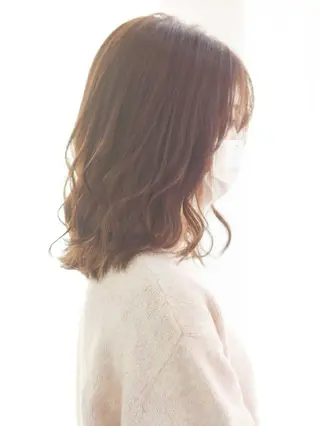 ミディアム カラー 髙松　真紀 ☀️Atem上安店のヘアスタイル