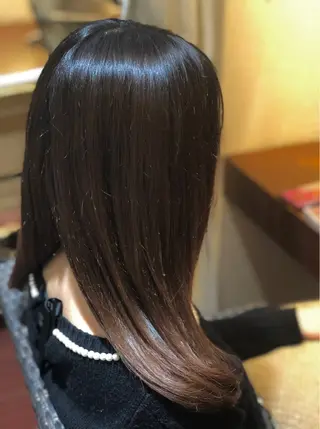 セミロング カラー ✂️髪質改善 kane✂️のヘアスタイル