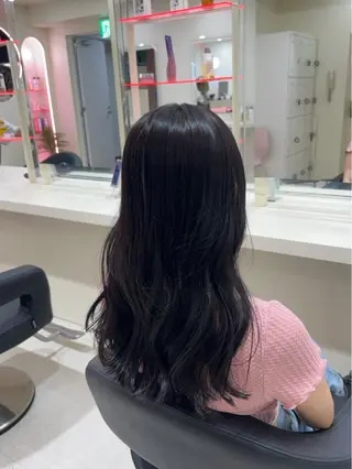 ロング カラー モテ髪ハイトーン🫧 serina🎀池袋のヘアスタイル
