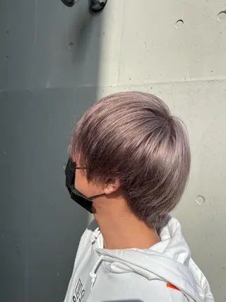 ショート ☀️ハイトーンボブ ☀️石川 海斗のヘアスタイル