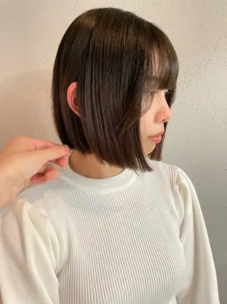 ミディアム カラー 吉田一輝 外国人パーマのヘアスタイル