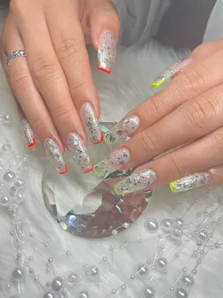 ネイル ハイビスカス ネイルサロンのネイルデザイン