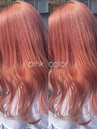 ロング カラー ナガヨ キョウカのヘアスタイル