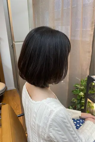 ミディアム 望月 千絵のヘアスタイル