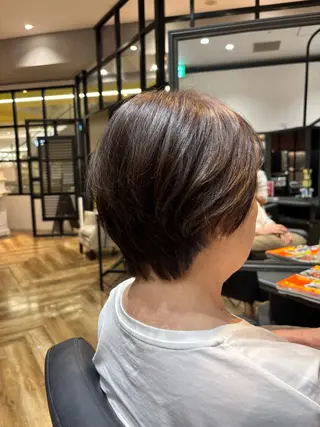 ショート 《ショートモデル》 服部未夢のヘアスタイル