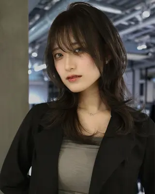 セミロング レイヤー支持no.1 ☆笠原翔一のヘアスタイル