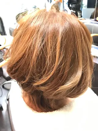 カラー 前之園 ひかるのヘアスタイル